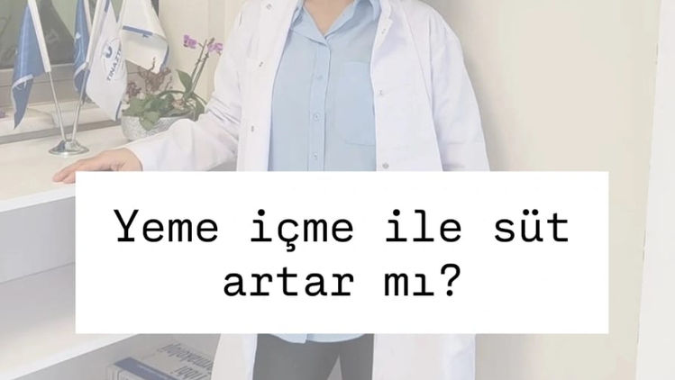 yeme içme ile süt artar mı?
